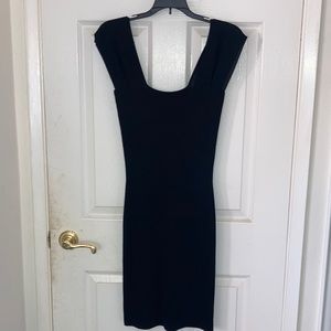 EUC Max Studio Knit Dress M Black